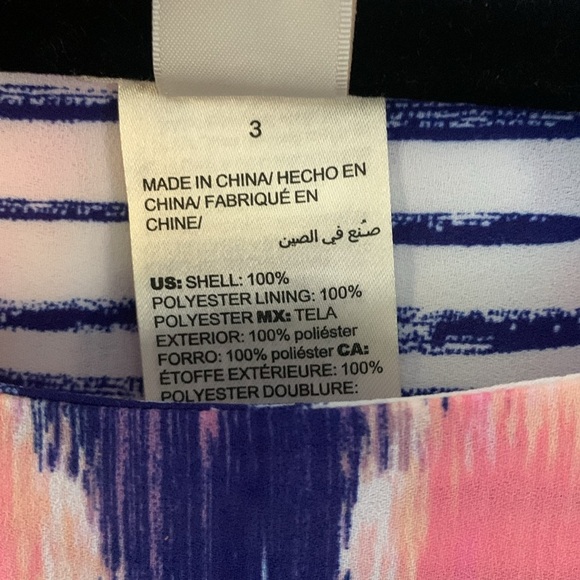 Chico's Reversible Striped Elephants Tee / Blouse -‎ Chico's  3 X-LARGE, 16 - Picture 7 of 11